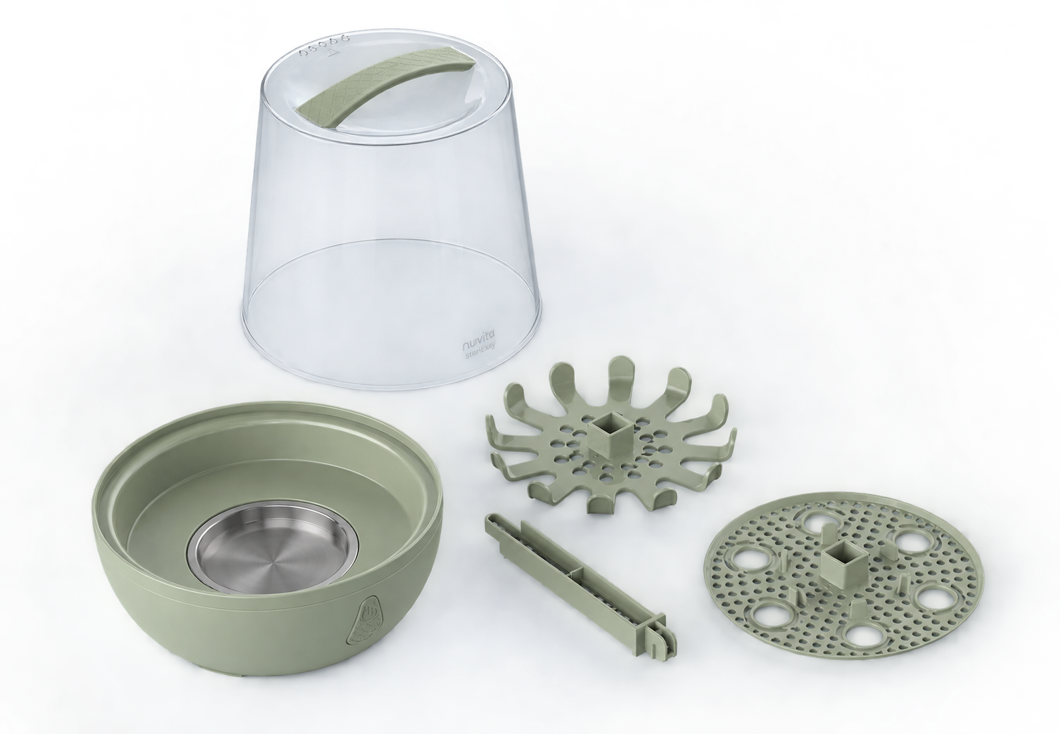 1083-SteriEasy SageGreen Components